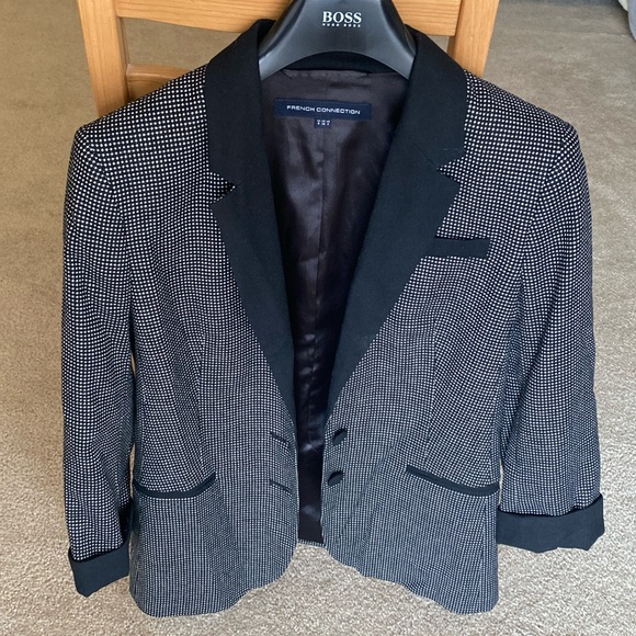 Ladies French Connection jacket. Black/Grey. - Picture 1 of 7